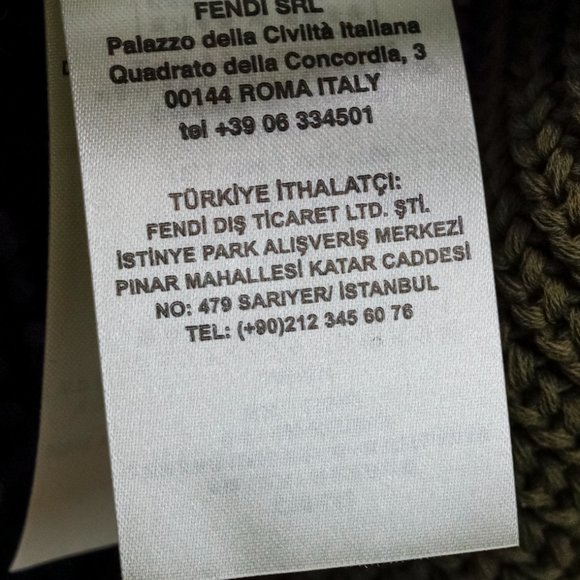 Fendi Patchwork Knit Sweater - Picture 15 of 16